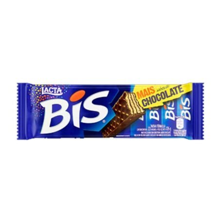 Produto Chocolate Wafer Bis Preto Lacta 126g