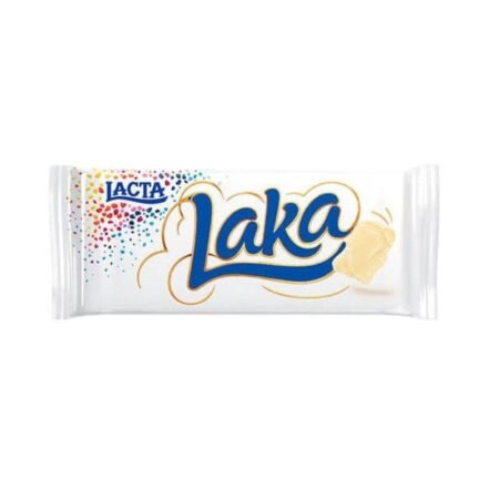 Produto Barra de Chocolate Branco Laka Lacta 20g