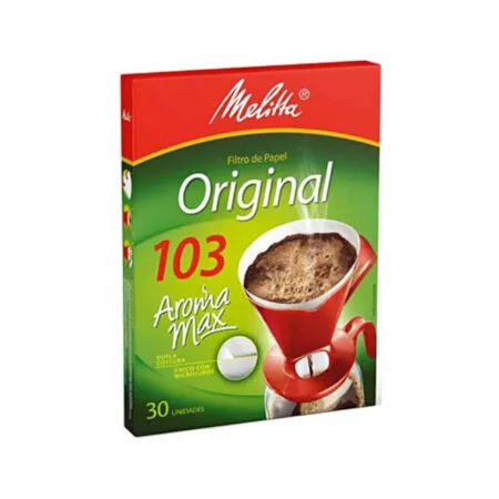 Produto Filtro Papel Melitta 103 Caixa com 30 Unidades