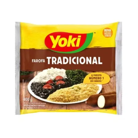 Produto Farofa de Mandioca Tradicional Yoki 400g