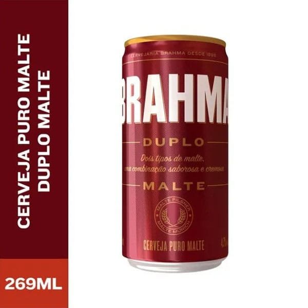 Produto Cerveja Brahma Duplo Malte Lata 350ml