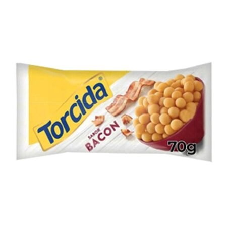 Produto Salgadinho de Trigo e Bacon Torcida Pacote 70g