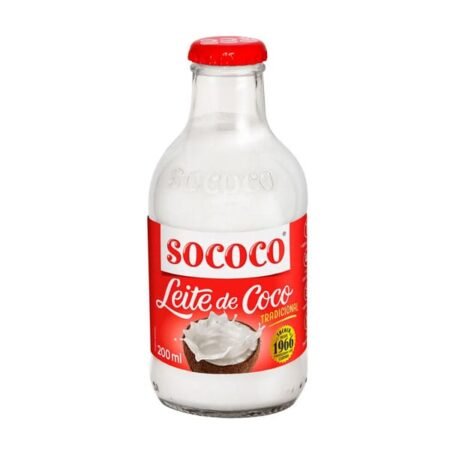 Produto Leite de Coco Tradicional Sococo 200ml Vidro