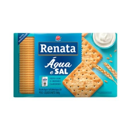 Produto Biscoito Água e Sal Renata 360g