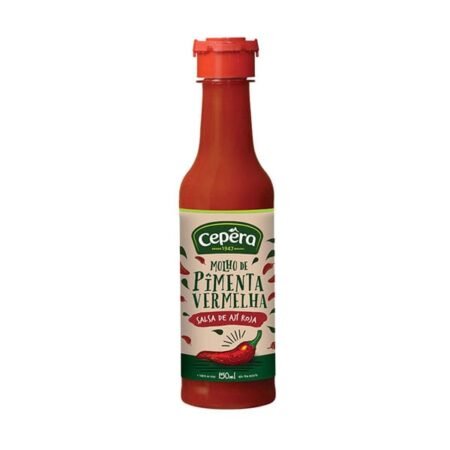 Produto Molho de Pimenta Vermelha Cepêra 150ml