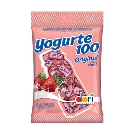 Produto Balas Yogurte 100 Morango Dori 150g