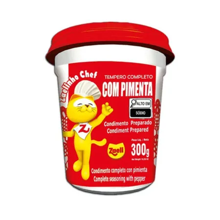 Produto Tempero Completo com Pimenta Zaeli 300g