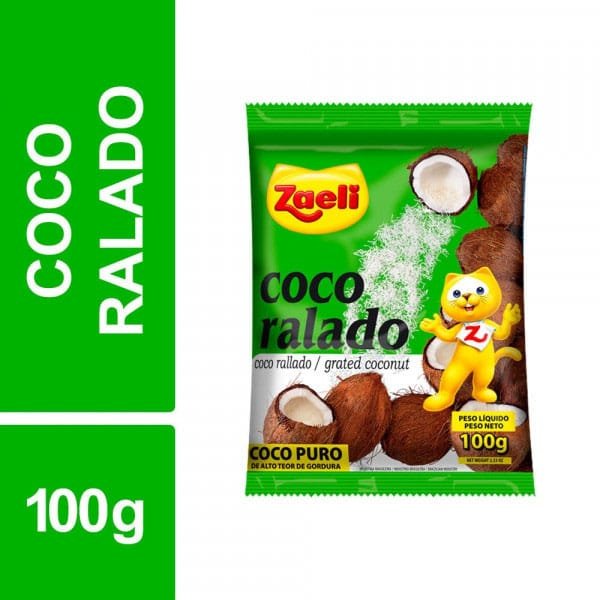 Produto Coco Ralado Zaeli 100g