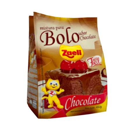 Produto Mistura Bolo de Chocolate Zaeli 450g