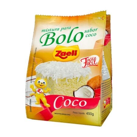 Produto Mistura Bolo de Coco Zaeli 450g