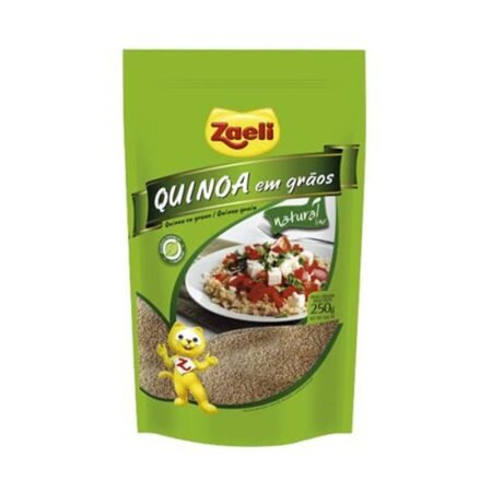 Produto Quinoa em Grãos Natural Zaeli 250g