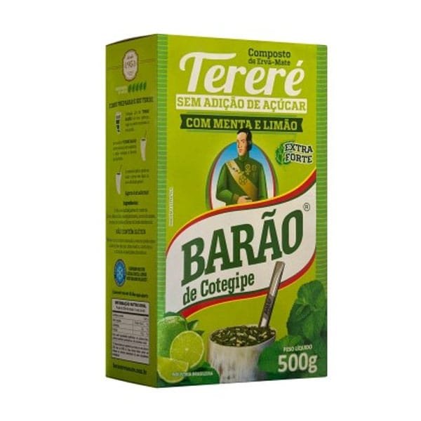 Produto Erva-mate Tererê Menta e Limão Barão de Cotegipe 500g