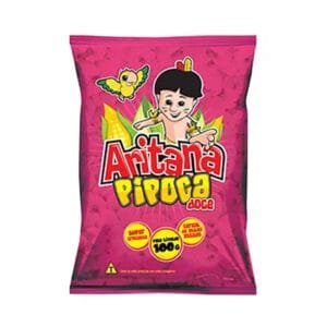 Produto Pipoca Doce Aritana 40g