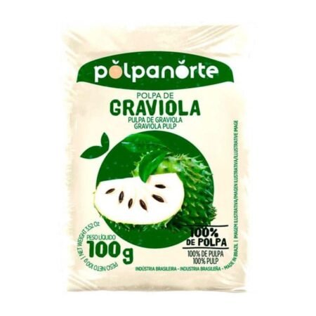 Produto Polpa Fruta Graviola Polpanorte 100g