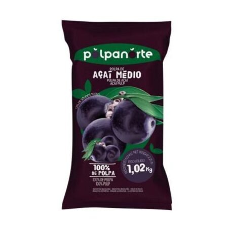 Produto Açaí Puro Polpanorte 1,02kg