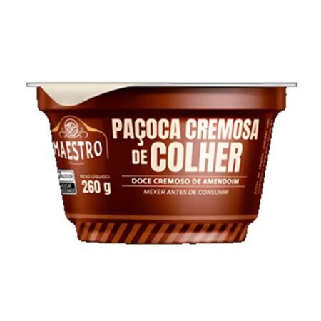 Produto Paçoca Cremosa de Colher Maestro 260g