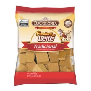 Rapadurinha de Leite Fondant DaColônia Pacote 160g