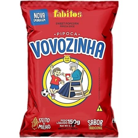 Pipoca Doce Vovozinha 150g