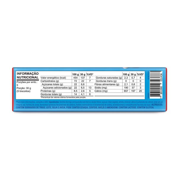 Biscoito de Leite Passatempo 150g