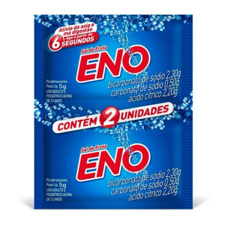 Sal De Frutas Eno Tradicional 5g com 2unidades