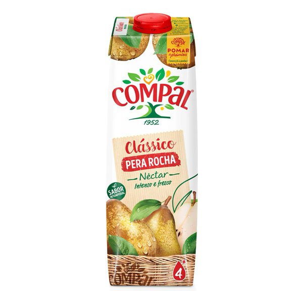 Suco Néctar Compal Pera 1L