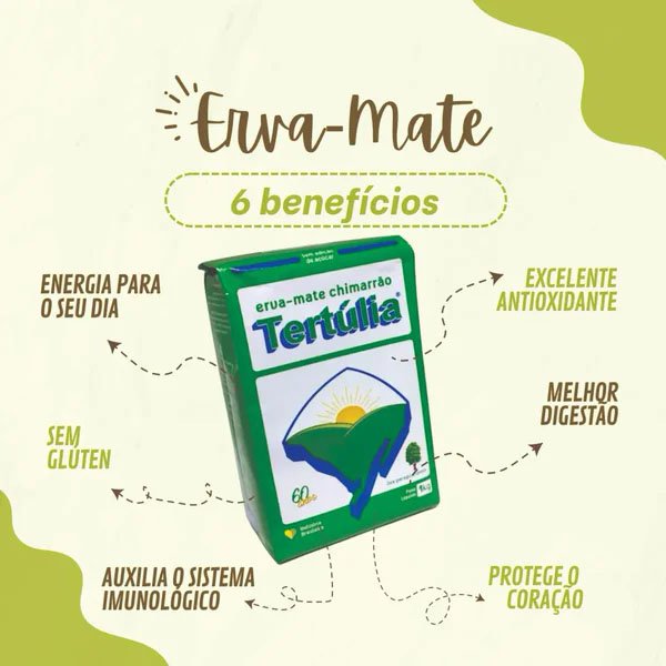 Erva Mate Chimarrão Tertula 1kg